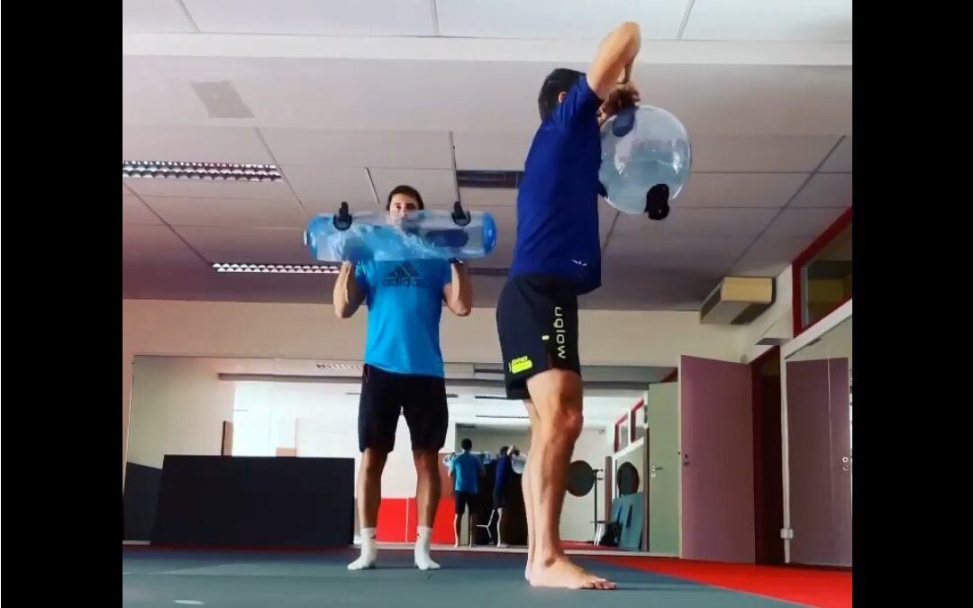 Aquafitbag®: Yan en Duo avec AFB M et AFBall S