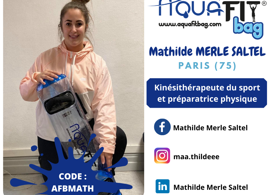 Unboxing Mathilde Kinésithérapeute du sport